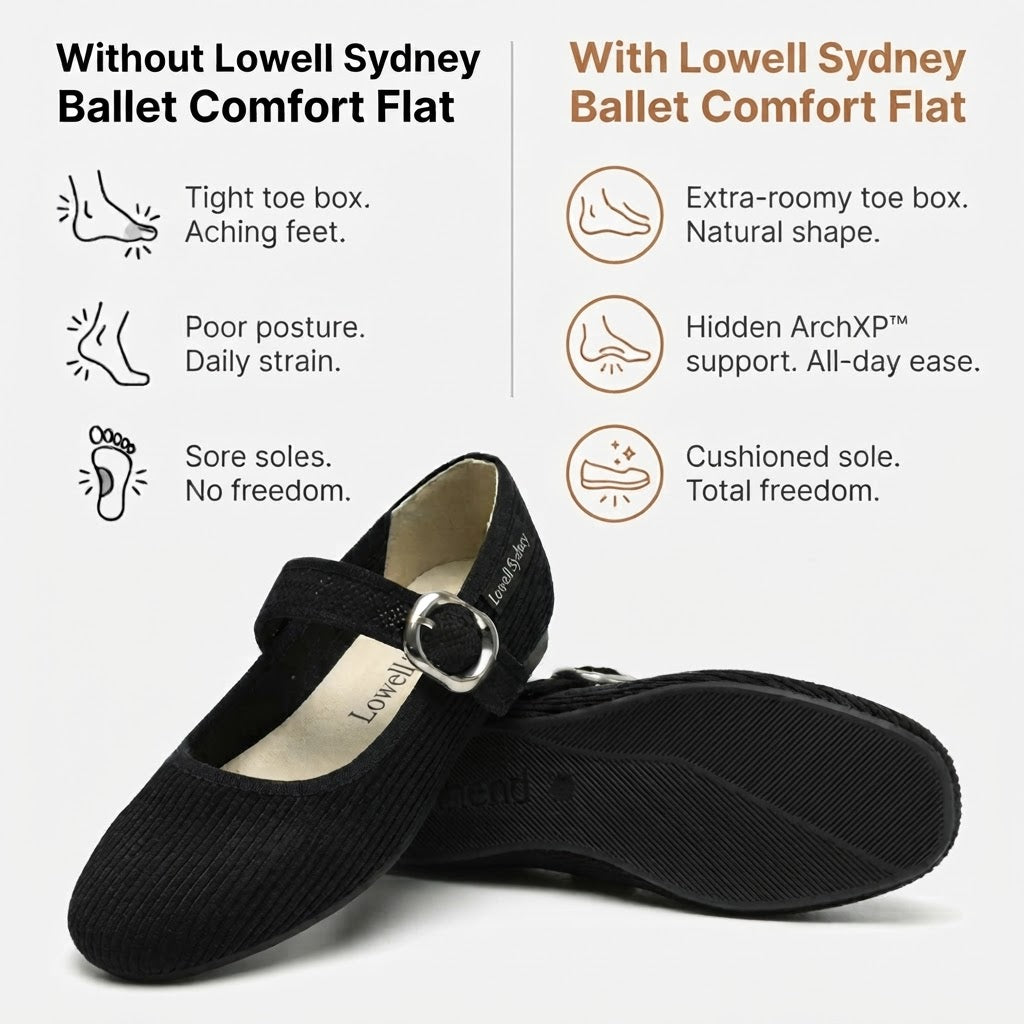 CloudStep Wide-Fit Comfort Flat
