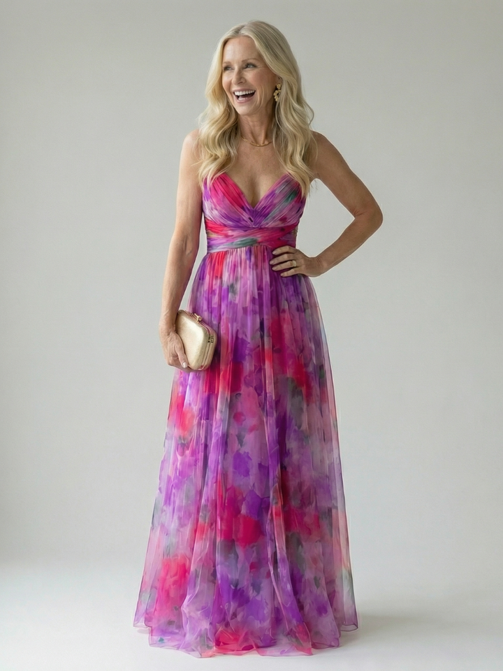 Iselle | Soft Wrap Maxi Dress