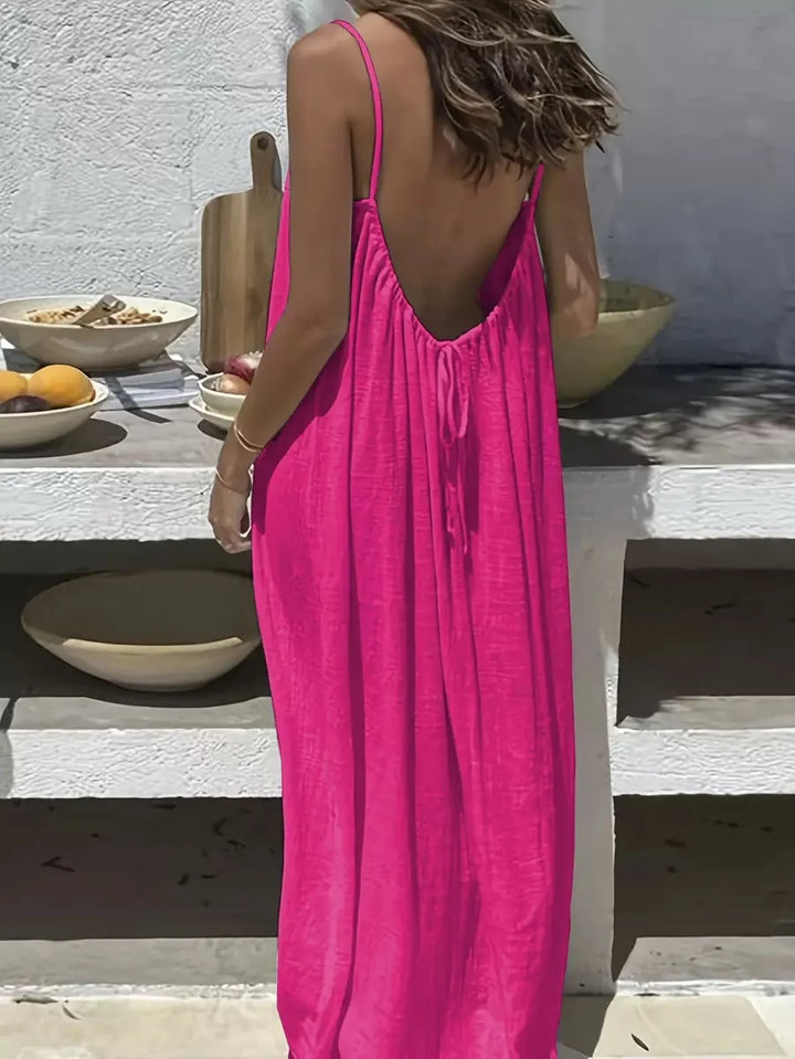 Backless Maxi Dress