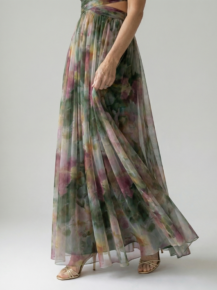 Iselle | Soft Wrap Maxi Dress