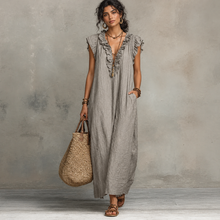 Lux | Flowing Bohemian Maxi Dress