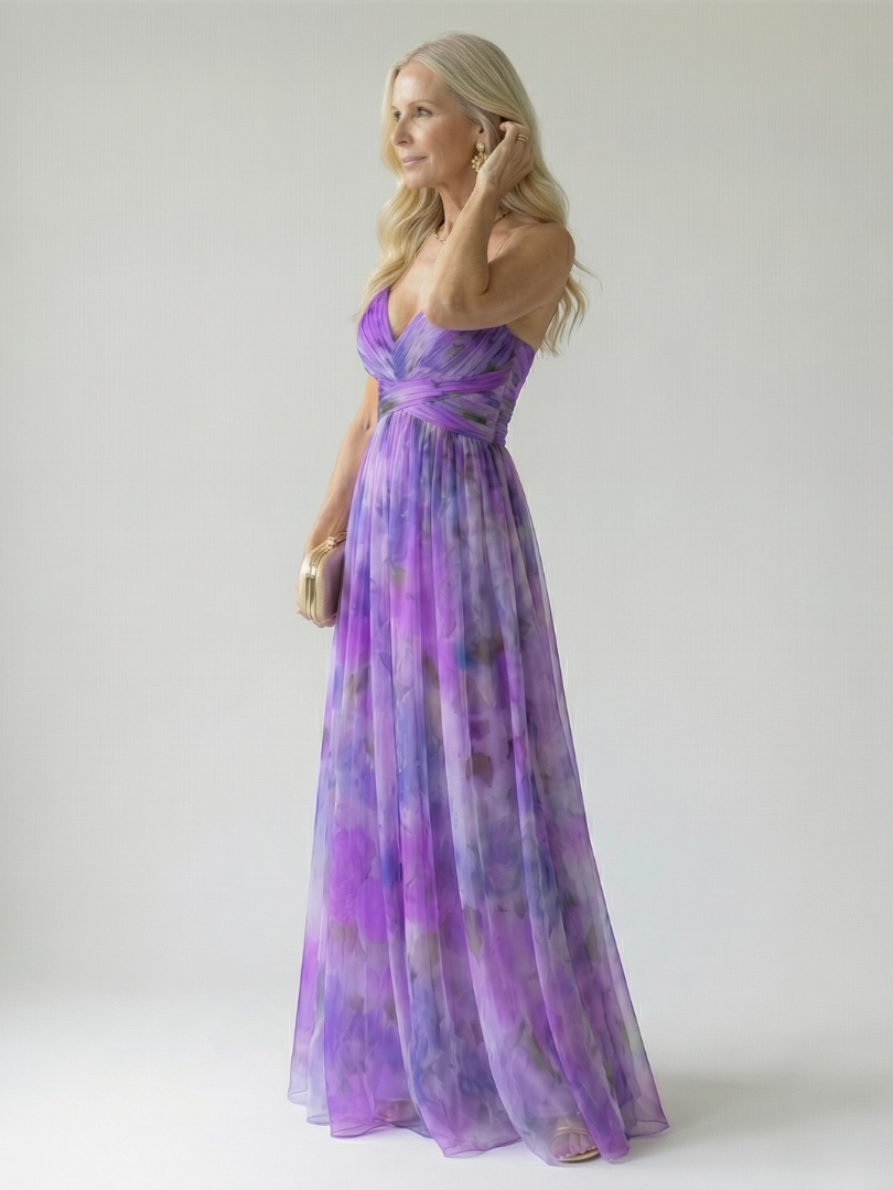 Iselle | Soft Wrap Maxi Dress