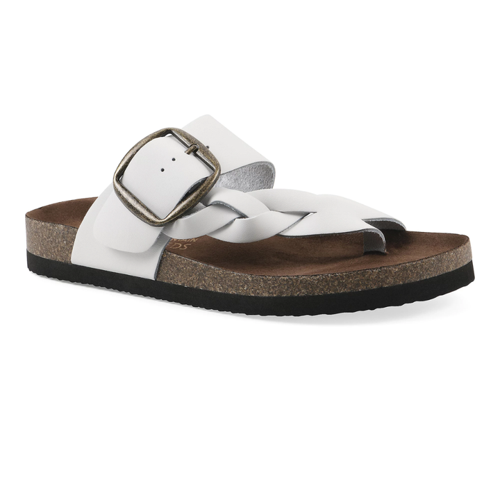 Harleta Braided Leather Cork Sandals