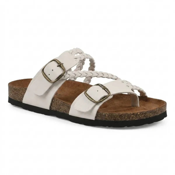 Hayleigh Braided Cork Orthopaedic Sandals