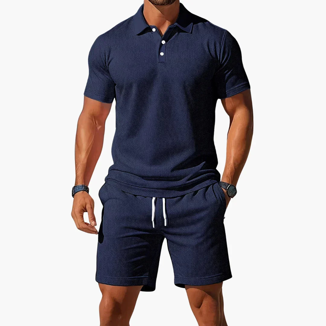 William | Premium Summer Polo & Shorts Set