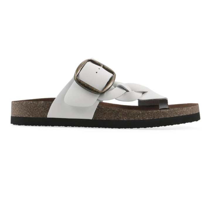 Harleta Braided Leather Cork Sandals