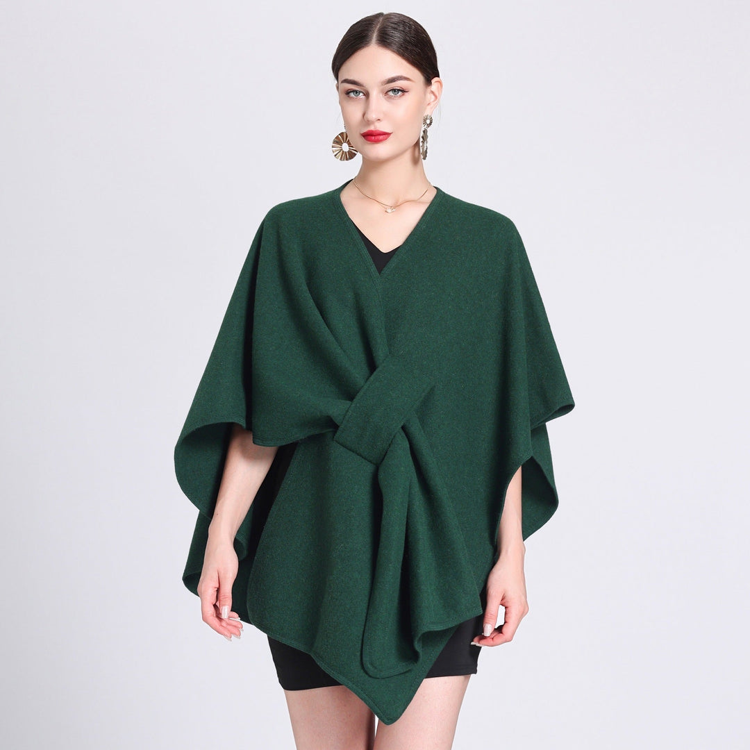 Vaucluse | Caped Fleece Shawl