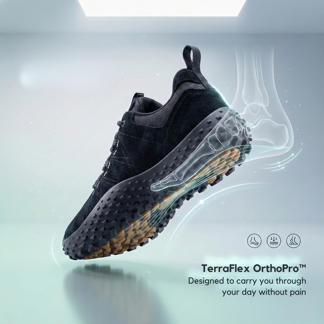 TerraFlex OrthoPro™ – Pain-Relief Orthopedic Walking Shoes