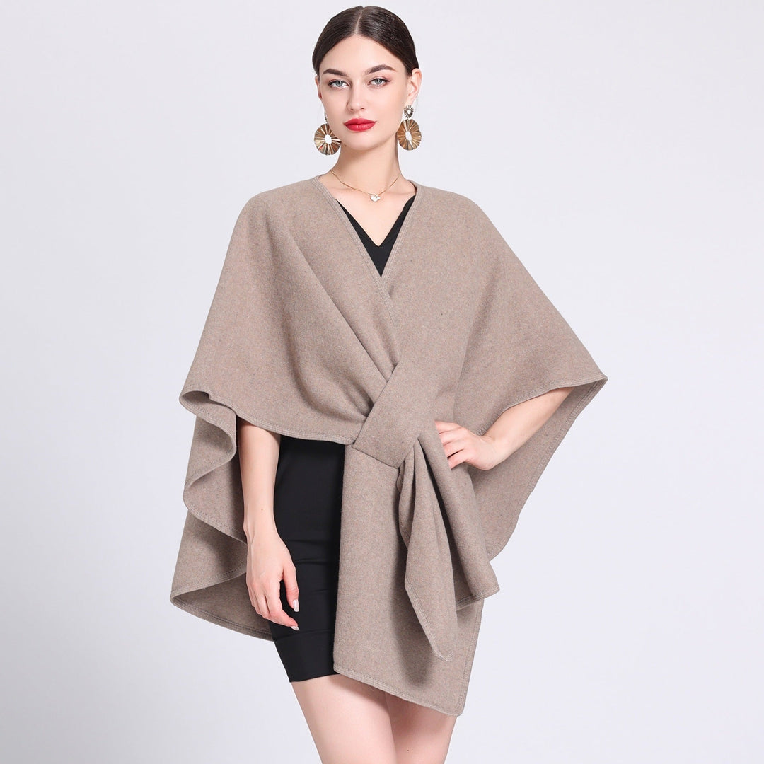 Vaucluse | Caped Fleece Shawl