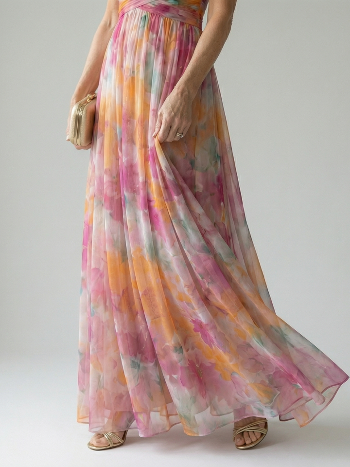 Iselle | Soft Wrap Maxi Dress