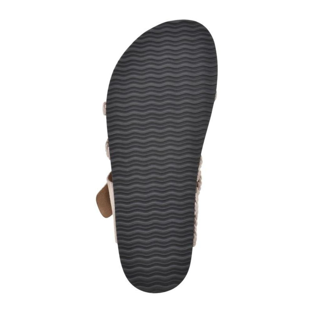 Hayleigh Braided Cork Orthopaedic Sandals – Double Buckles