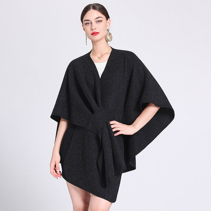 Vaucluse | Caped Fleece Shawl