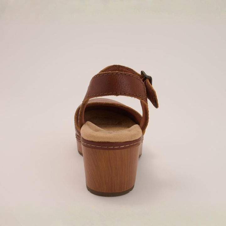 Nora Leather Platform Clogs