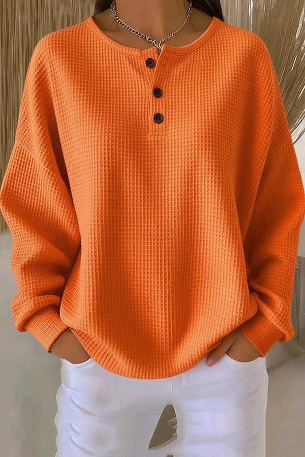 Lowell Sydney - Loose-Fitting Blouse with Buttons