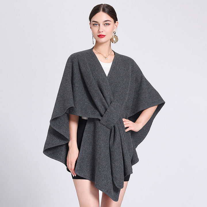 Vaucluse | Caped Fleece Shawl