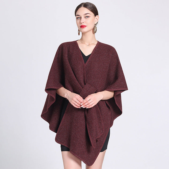 Vaucluse | Caped Fleece Shawl