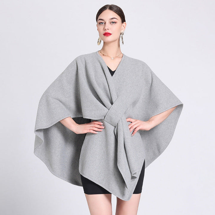 Vaucluse | Caped Fleece Shawl