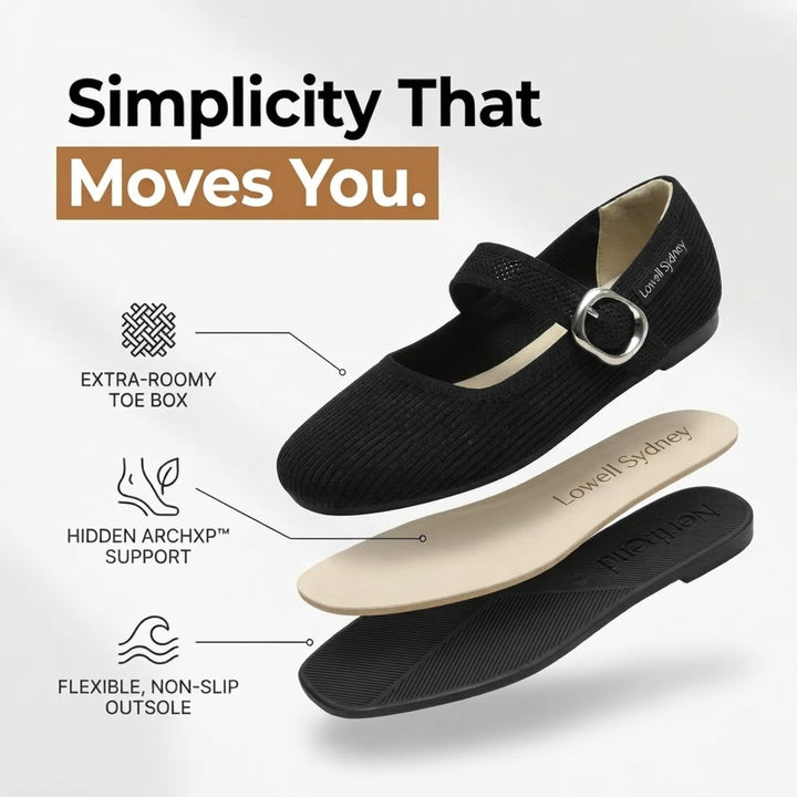 CloudStep Wide-Fit Comfort Flat