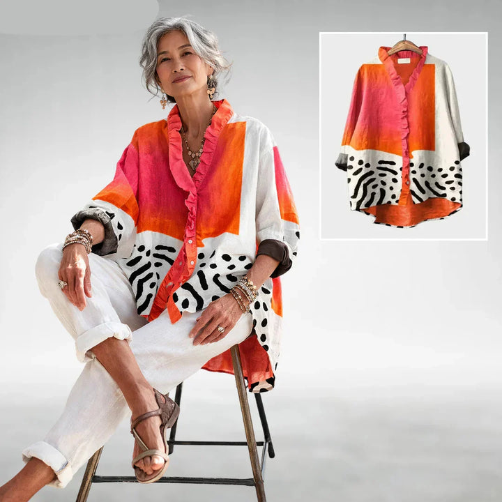 Ruby Relaxed Print Blouse