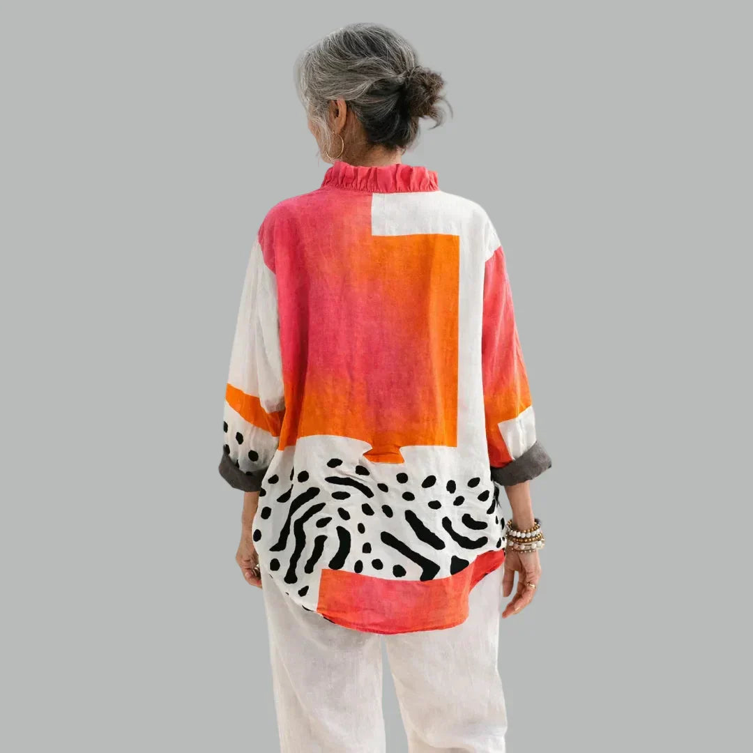 Ruby Relaxed Print Blouse