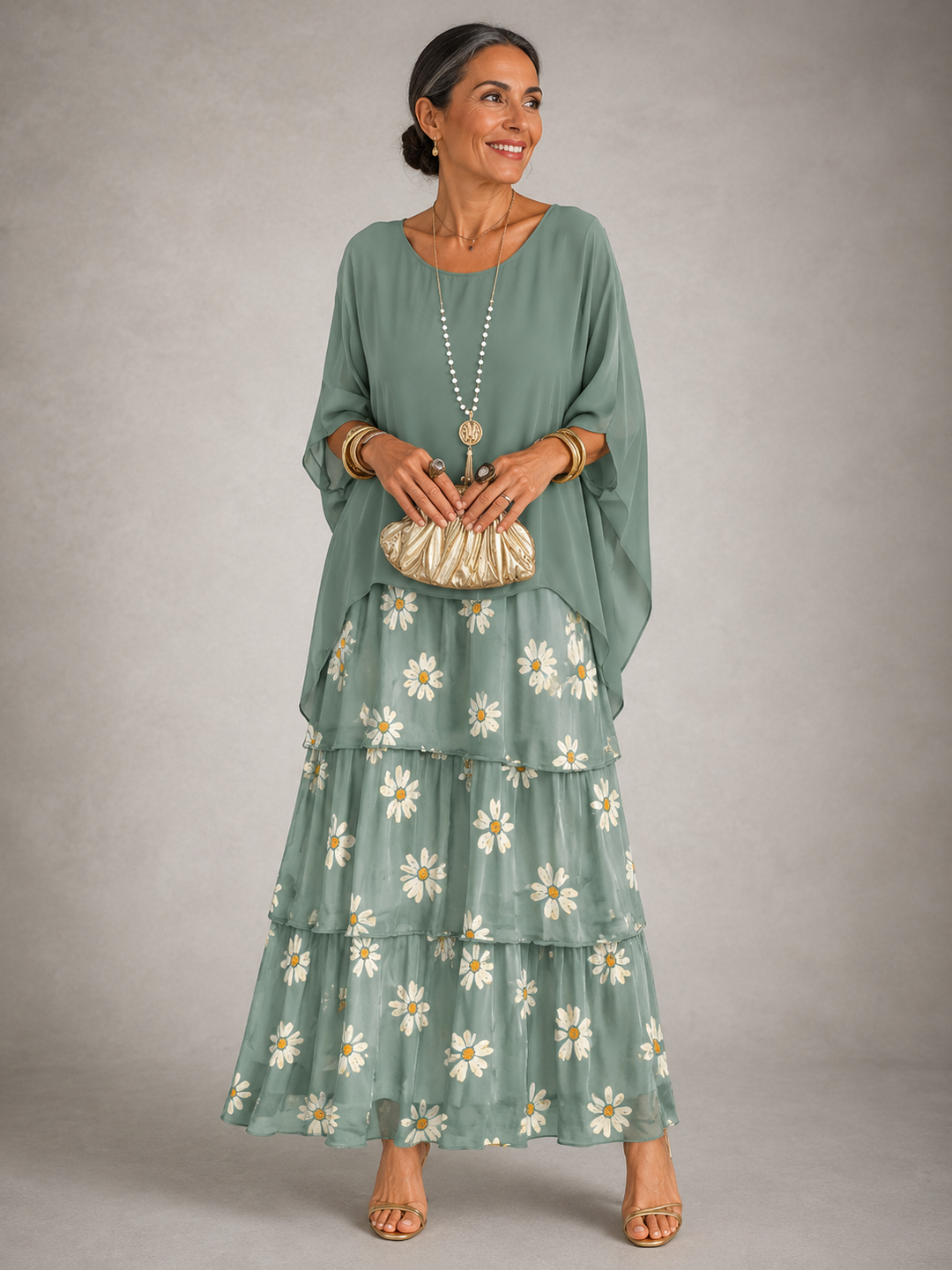 Heaven | Elegant Flowing Maxi Dress