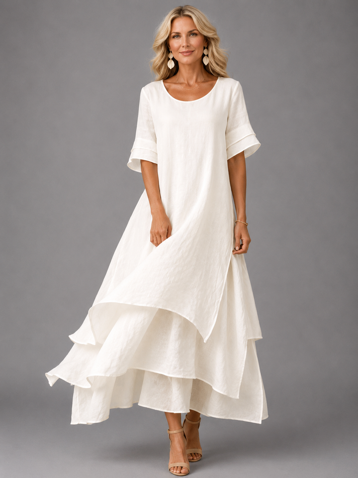 April | Flowing Grace Maxi Dress