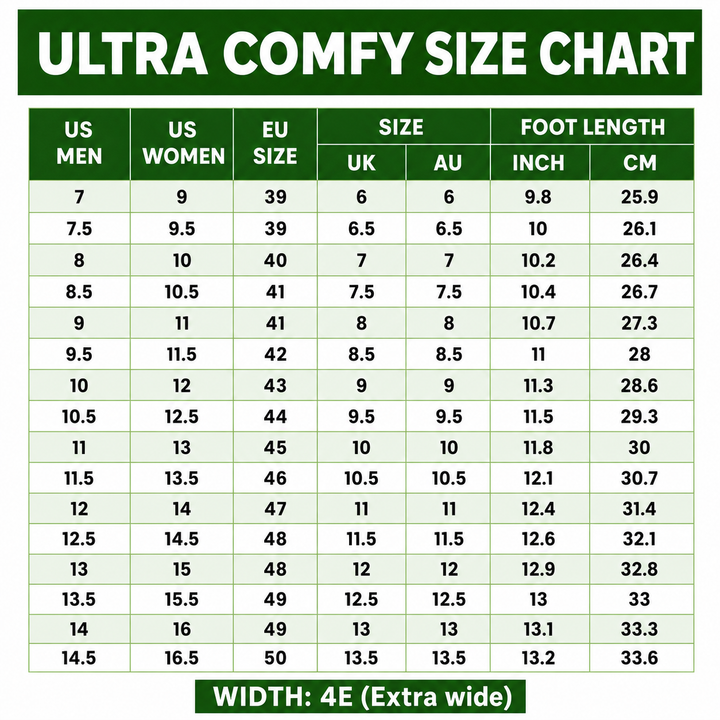 Ultra Comfy - Healthy and Supportive Walking Shoes