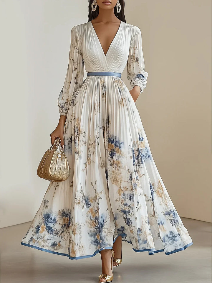 Bristol | Floral Patchwork Bohemian Maxi Dress