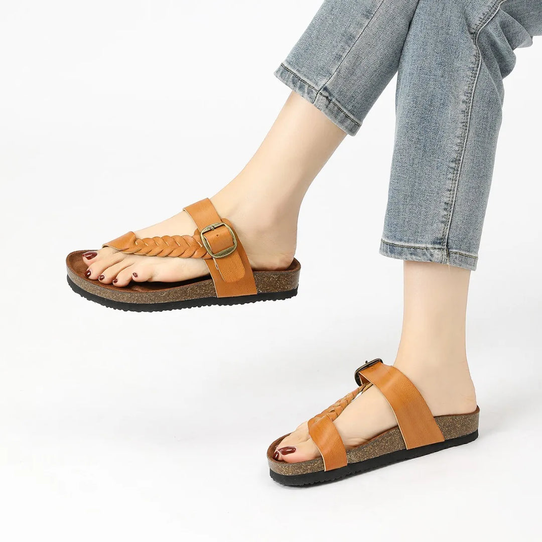 Avalon Braided Toe-Post Orthopaedic Sandals