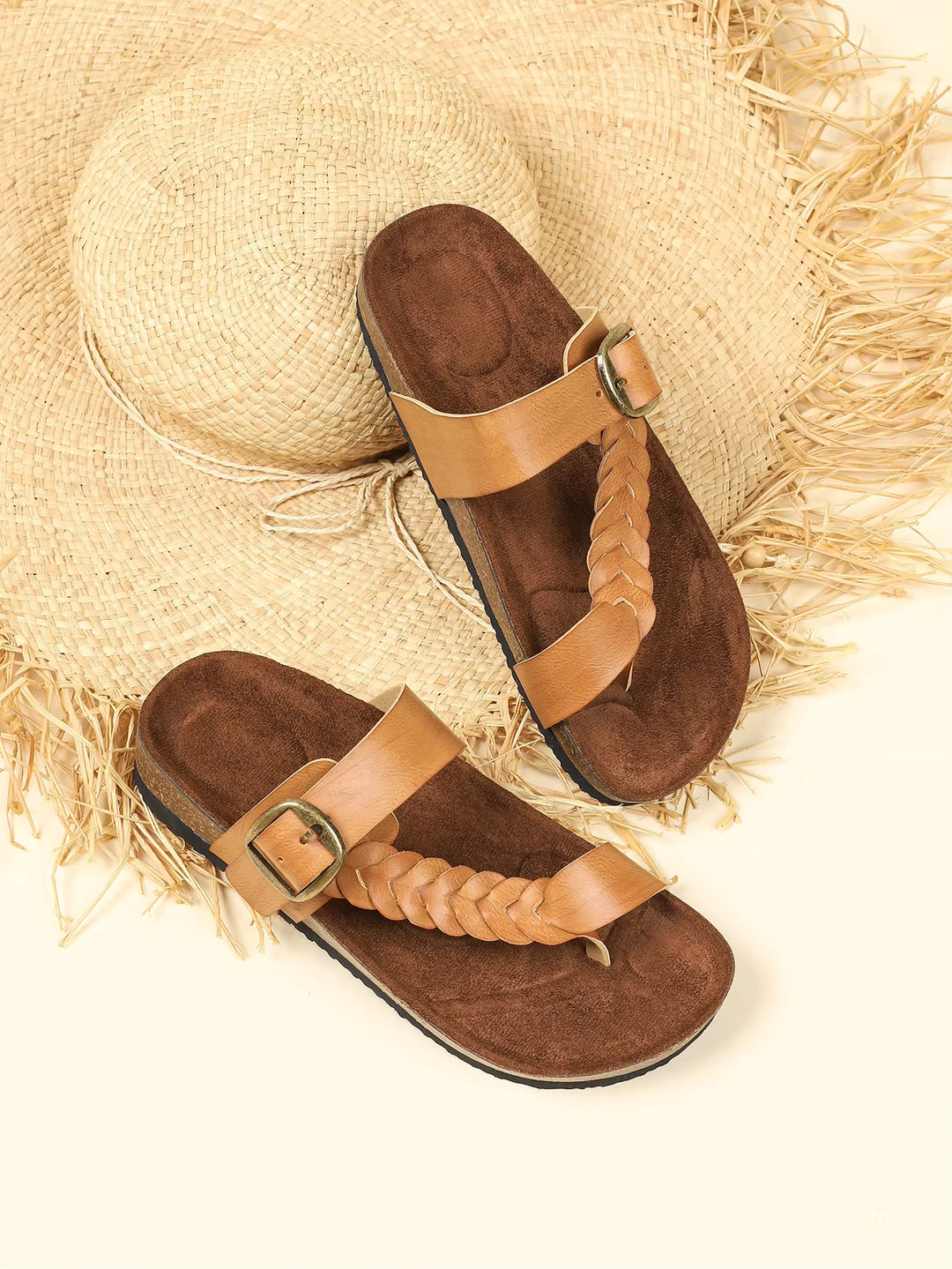 Avalon Braided Toe-Post Orthopaedic Sandals