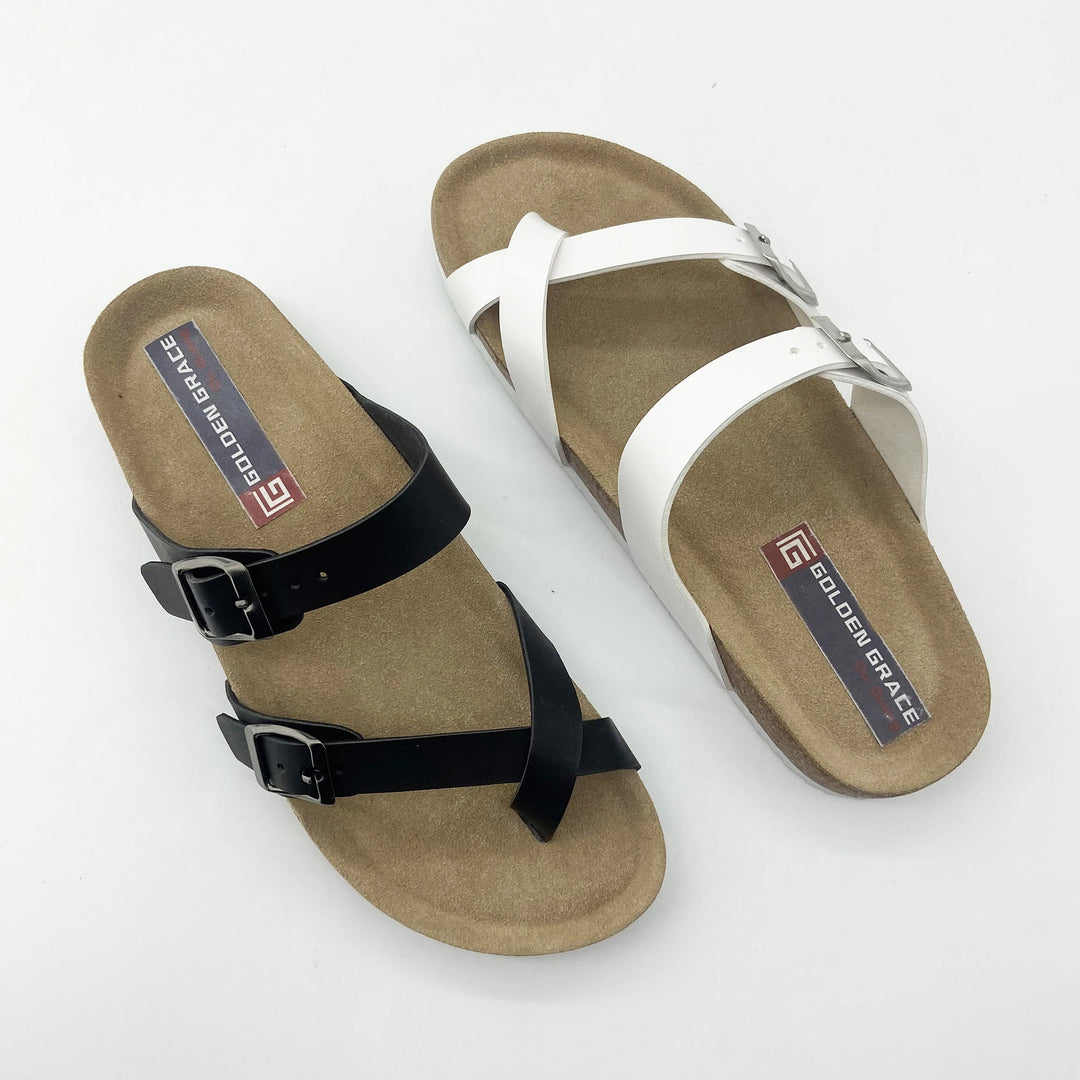 Bondi Toe-Post Orthopaedic Sandals — White