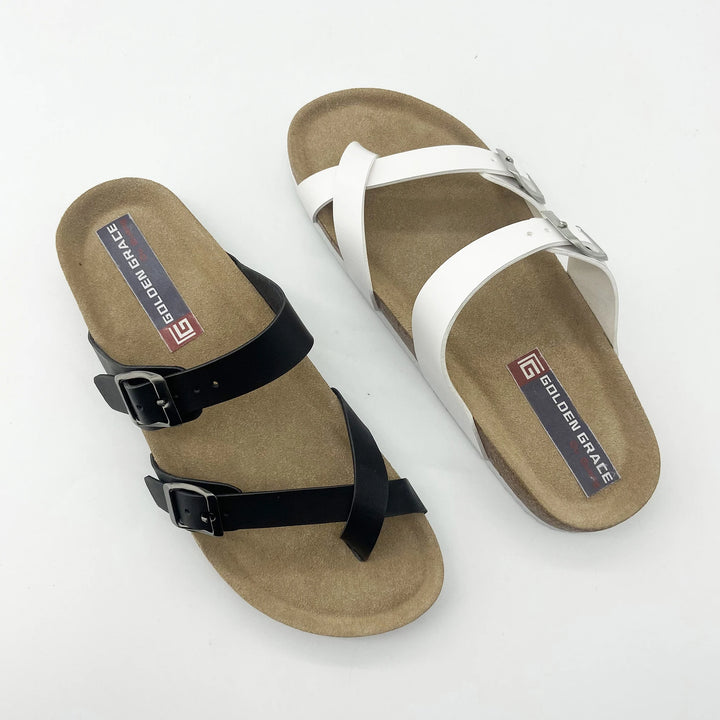 Bondi Toe-Post Orthopaedic Sandals — White
