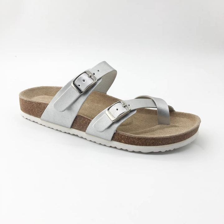Bondi Toe-Post Orthopaedic Sandals — White
