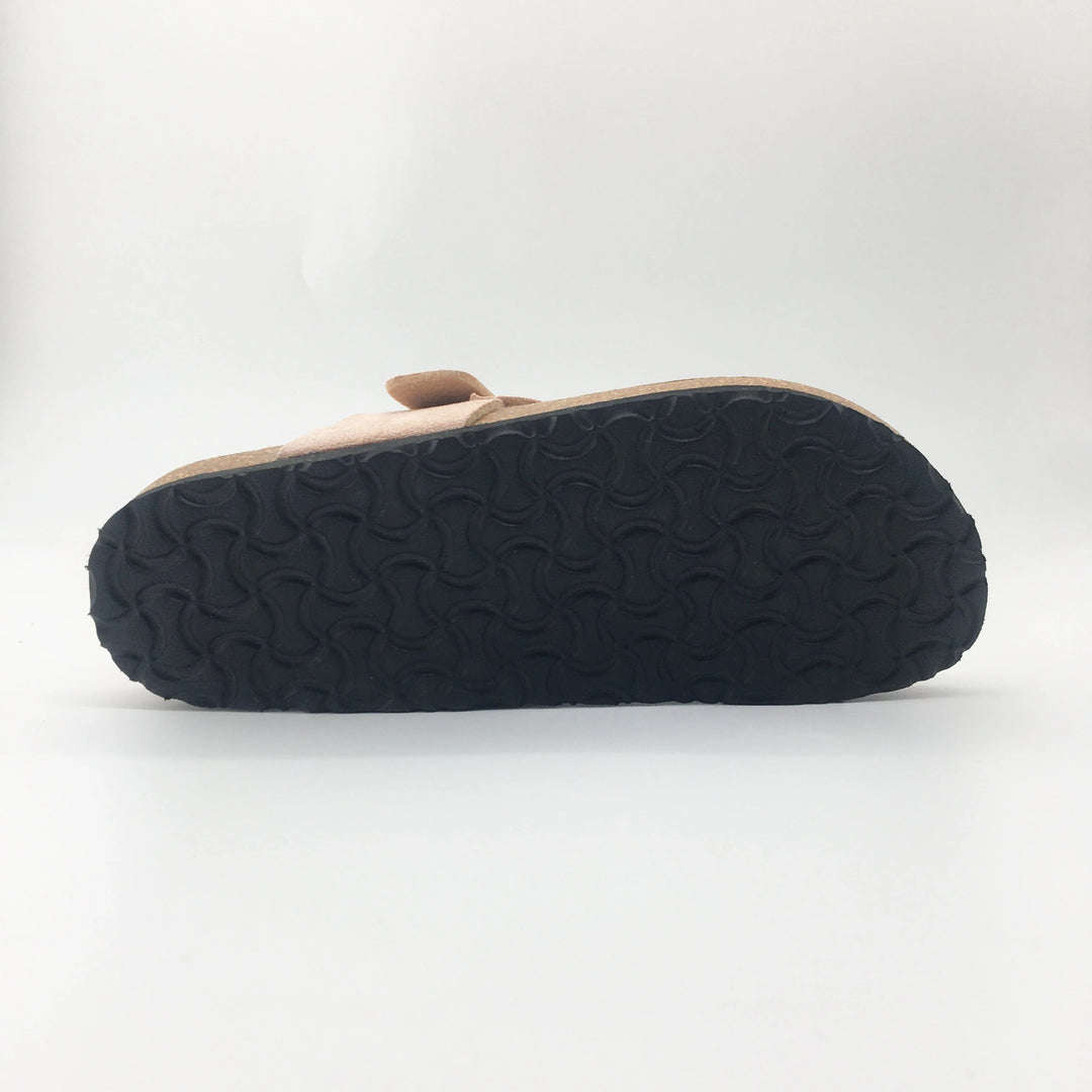 Blush - Braided Toe-Post Orthopaedic Slides