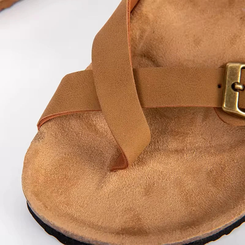 Cross-Strap Orthopaedic Sandals