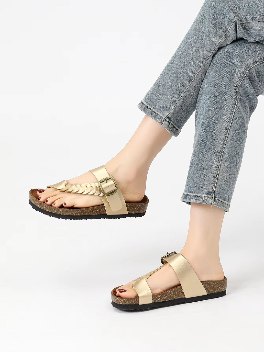 Avalon Braided Toe-Post Orthopaedic Sandals