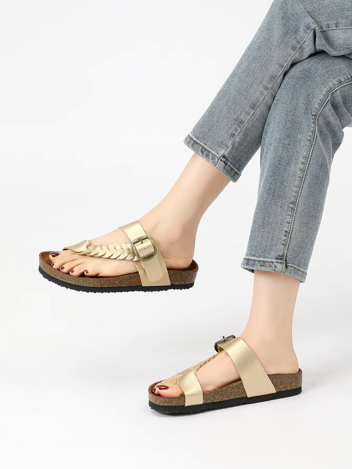 Avalon Braided Toe-Post Orthopaedic Sandals