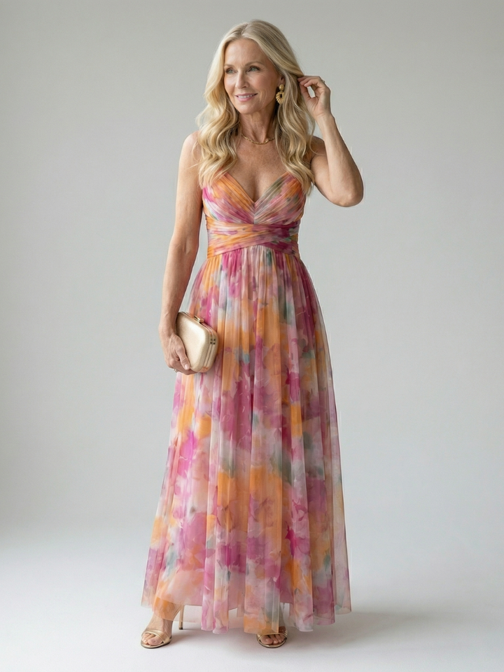 Iselle | Soft Wrap Maxi Dress
