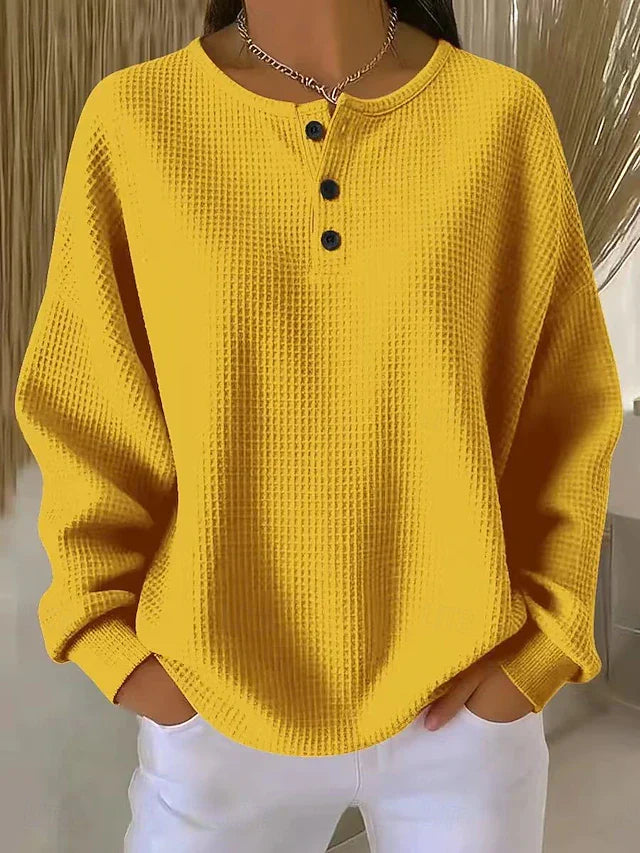 Lowell Sydney - Loose-Fitting Blouse with Buttons
