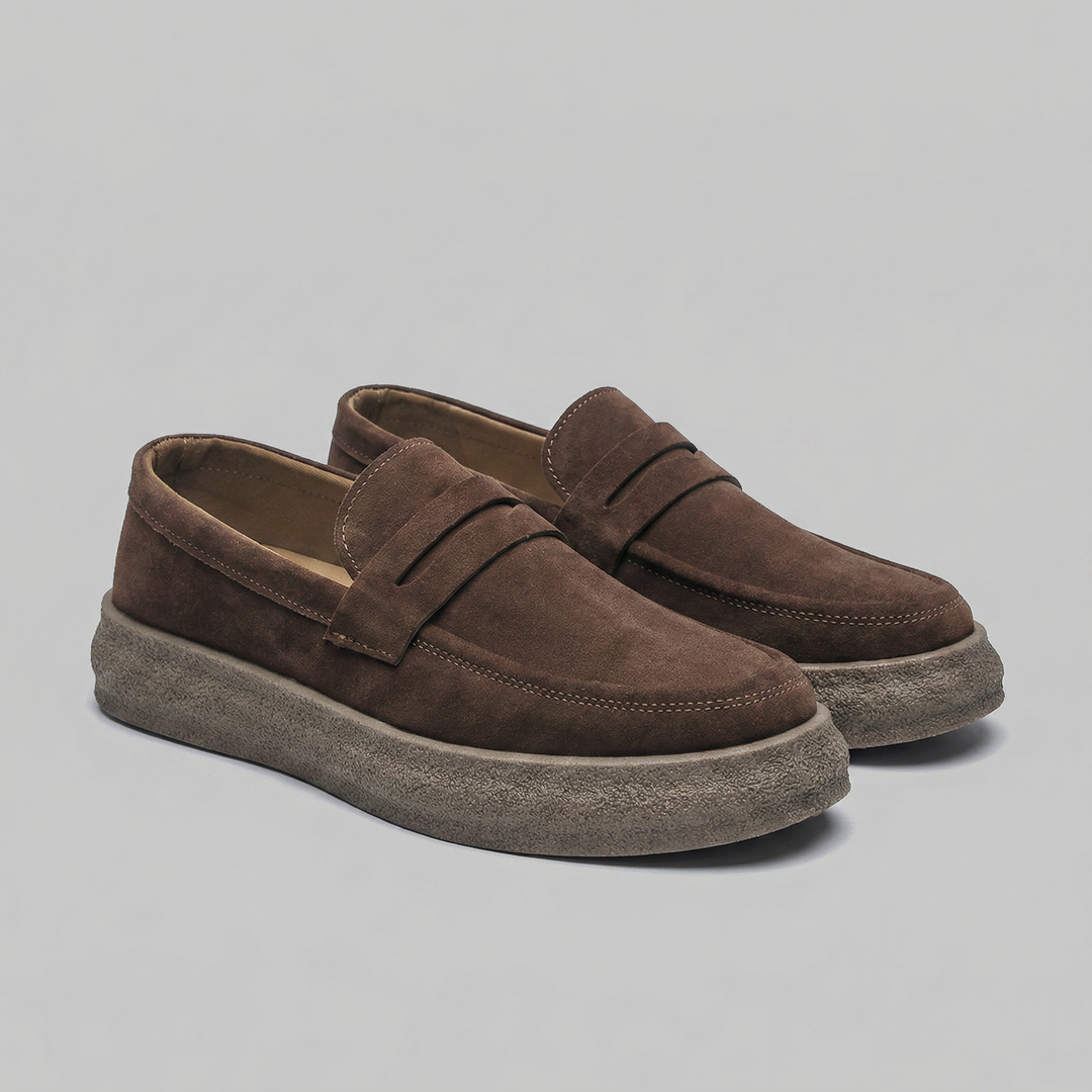 Men's Casual Slip-On Loafers - Comfortable Loafer Shoes