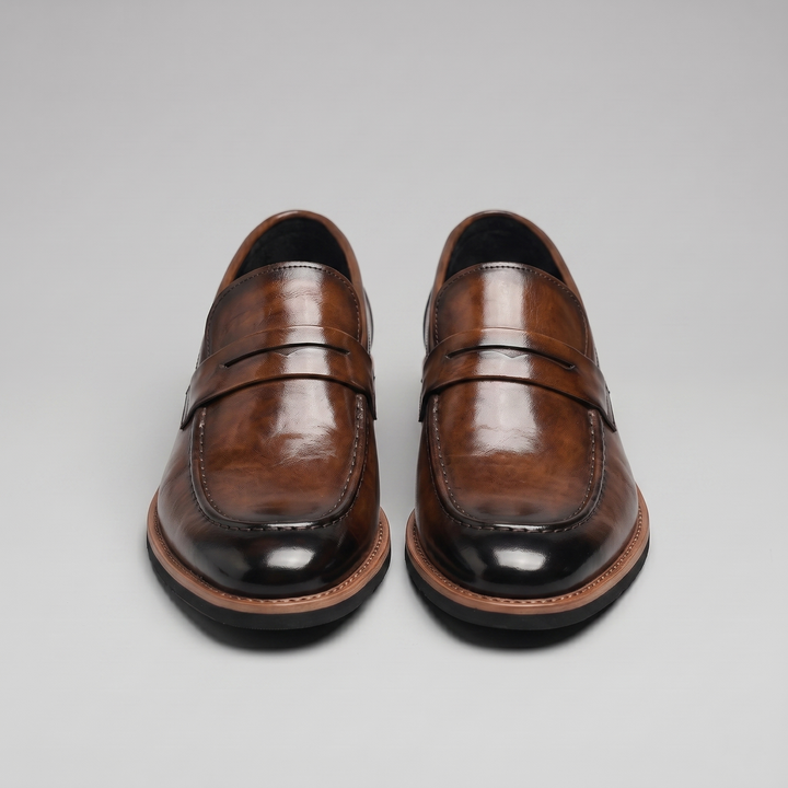 Men's Classic Leather Penny Loafers
