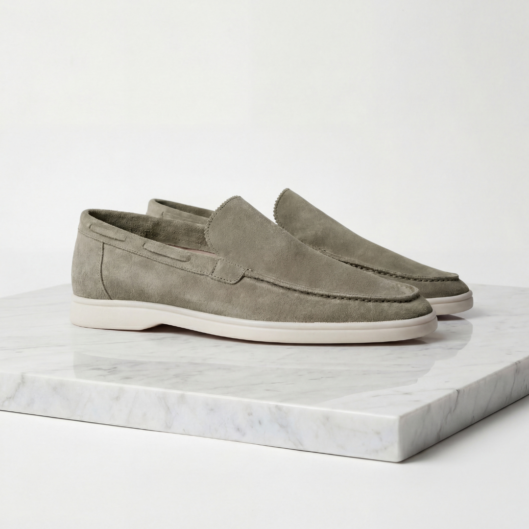 Men's Classic Suede Loafers