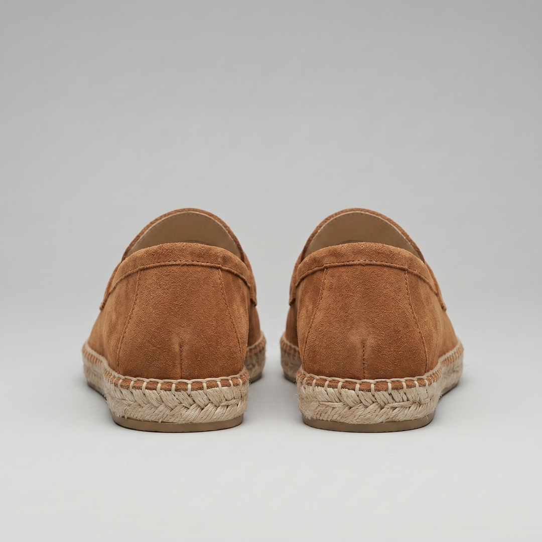 Men's Espadrille Penny Loafers