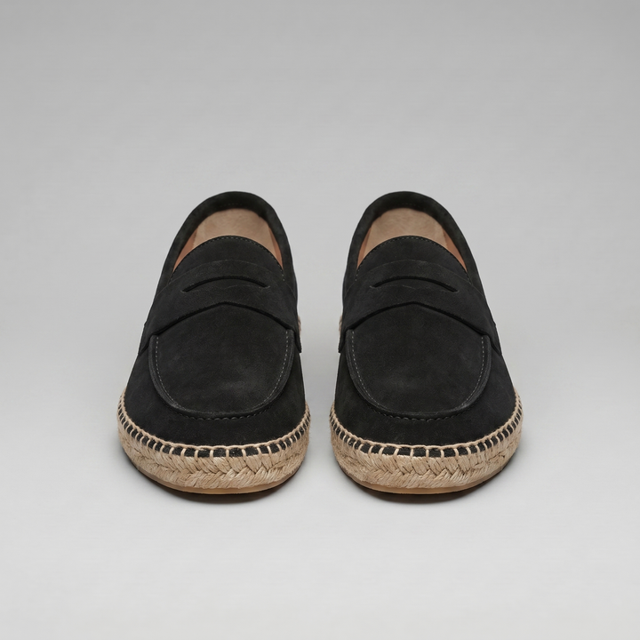Men's Espadrille Penny Loafers