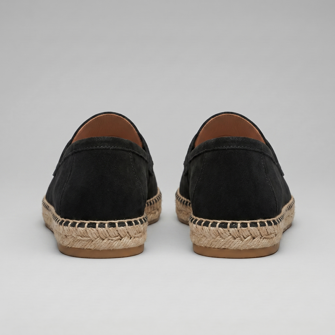 Men's Espadrille Penny Loafers