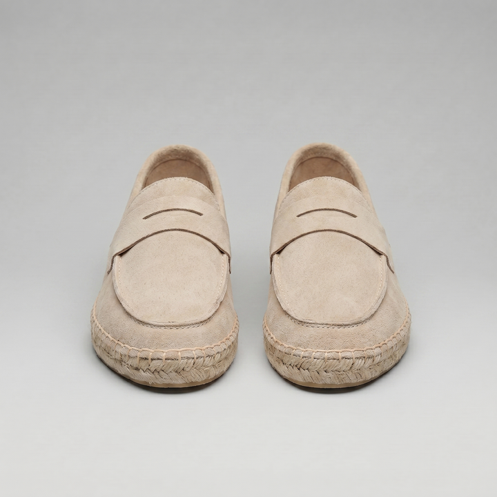 Men's Espadrille Penny Loafers
