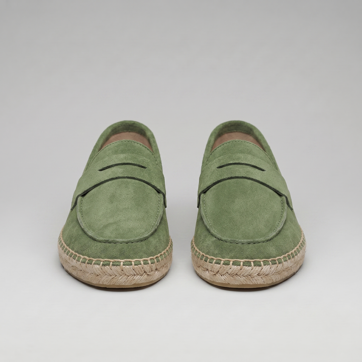Men's Espadrille Penny Loafers