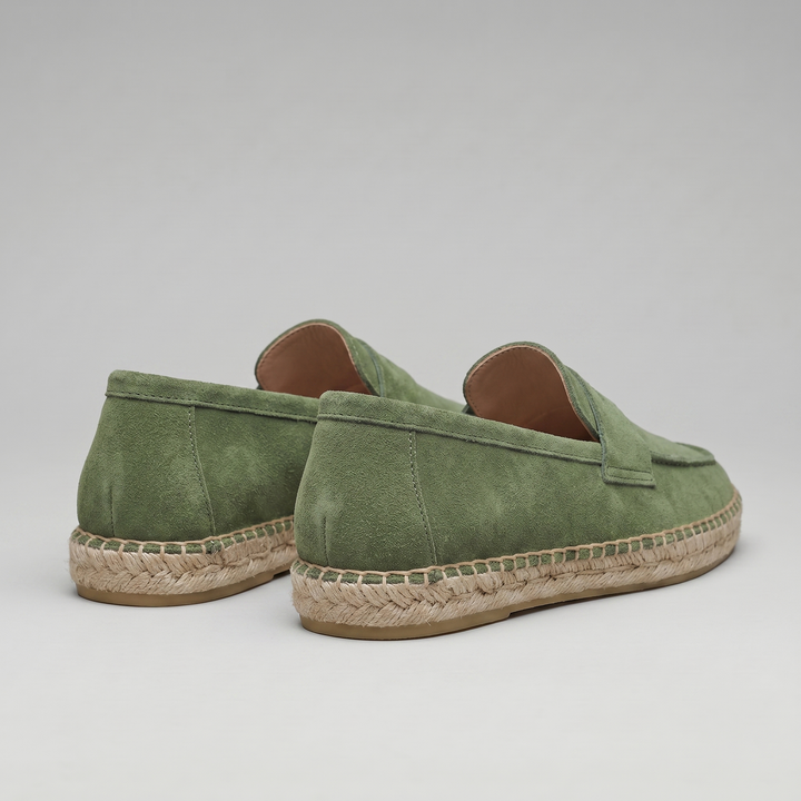 Men's Espadrille Penny Loafers