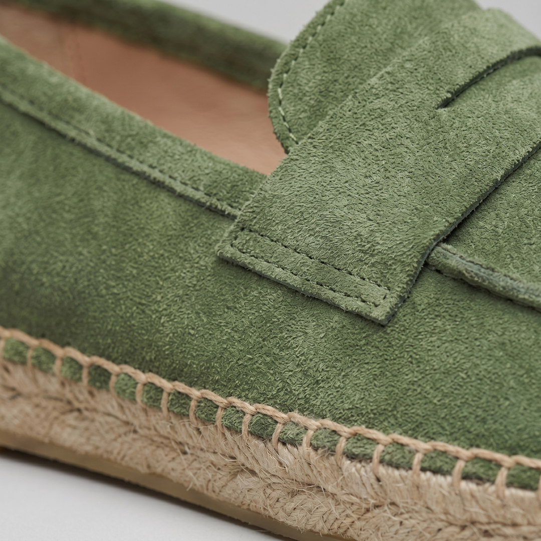 Men's Espadrille Penny Loafers