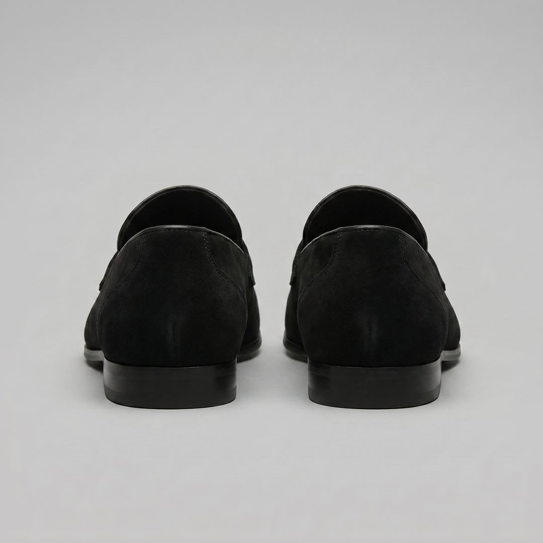 Men's Suede Penny Loafers